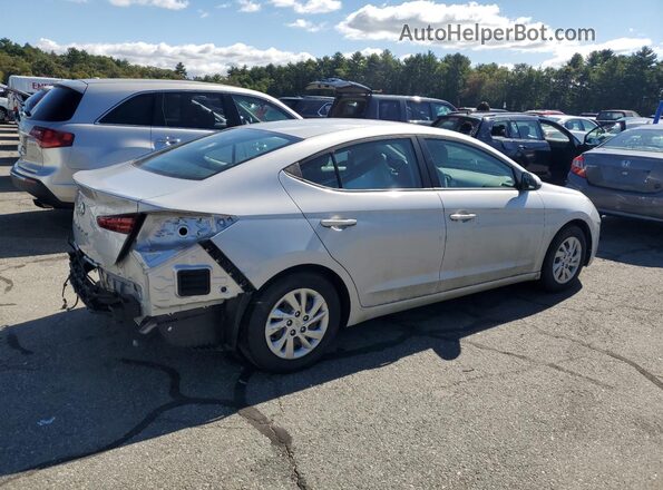 KMHD74LF5KU833322 2019 HYUNDAI ELANTRA Silver Trasero derecho