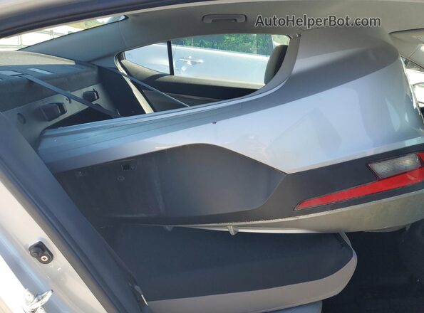 KMHD74LF5KU833322 2019 HYUNDAI ELANTRA Silver Vista de los asientos traseros