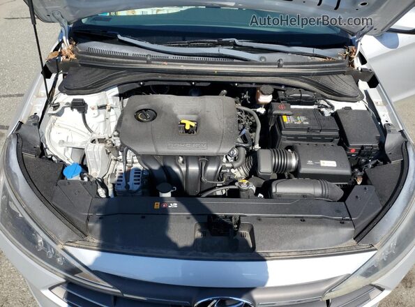 KMHD74LF5KU833322 2019 HYUNDAI ELANTRA Silver Vista interior trasera
