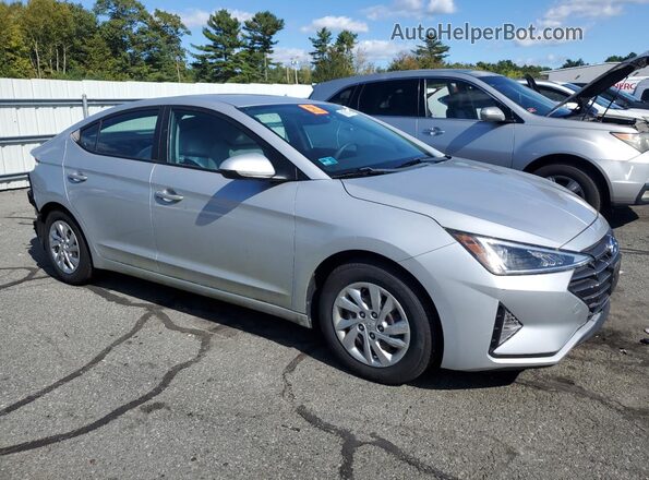 KMHD74LF5KU833322 2019 HYUNDAI ELANTRA Silver Delantero derecho
