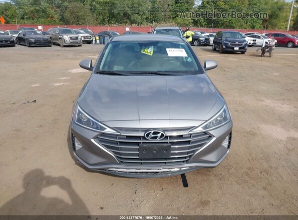 KMHD74LF5LU955860 2020 HYUNDAI ELANTRA Gray Սարքավորումների վահանակի տեսք