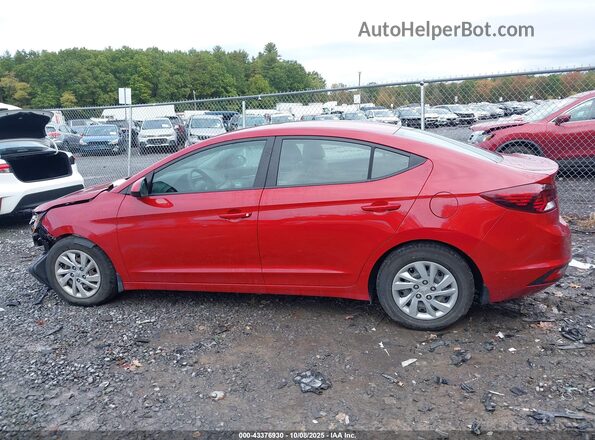 KMHD74LF8LU951043 2020 HYUNDAI ELANTRA Red Панорамний вид салону 360°