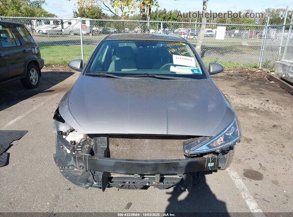 KMHD74LFXLU945034 2020 HYUNDAI ELANTRA Gray წინა ხედი