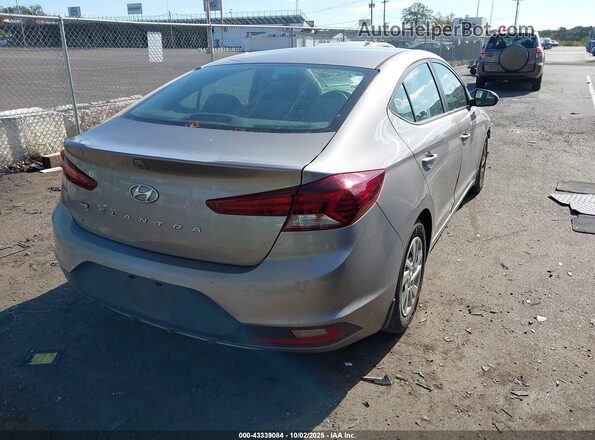 KMHD74LFXLU945034 2020 HYUNDAI ELANTRA Gray უკანა მარჯვენა