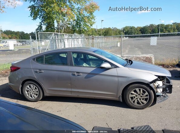 KMHD74LFXLU945034 2020 HYUNDAI ELANTRA Gray უკანა სალონის ხედი