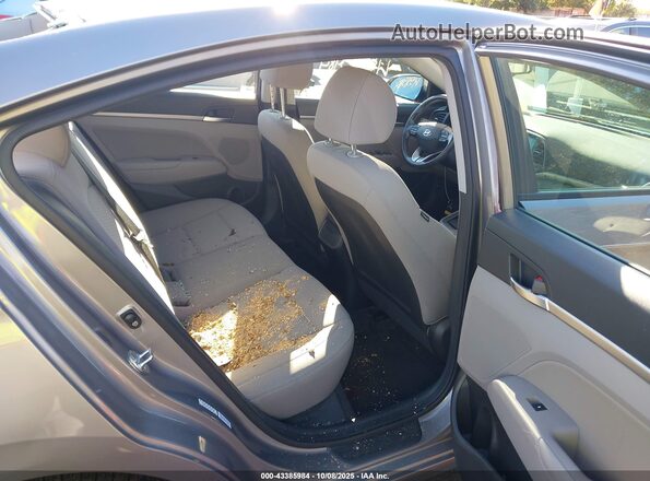 KMHD84LF0LU937182 2020 HYUNDAI ELANTRA Gray VIN կոդի պիտակի տեսք