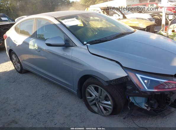 KMHD84LF1LU042378 2020 HYUNDAI ELANTRA Silver Vista interior trasera