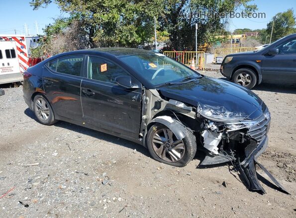 KMHD84LF2LU107111 2020 HYUNDAI ELANTRA Black Առջևի աջ