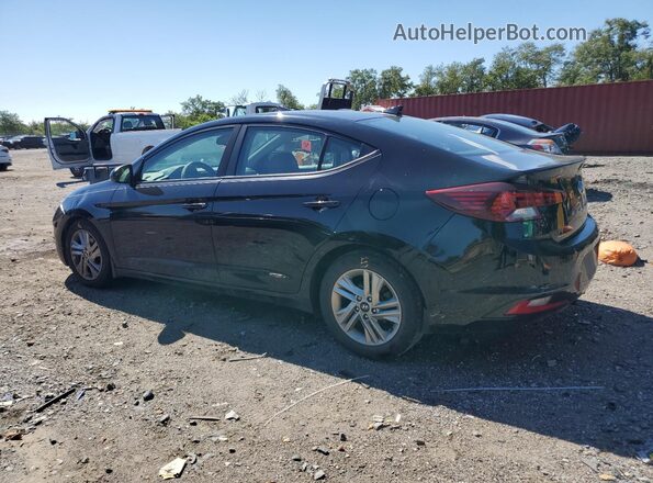 KMHD84LF2LU107111 2020 HYUNDAI ELANTRA Black Հետևի ձախ