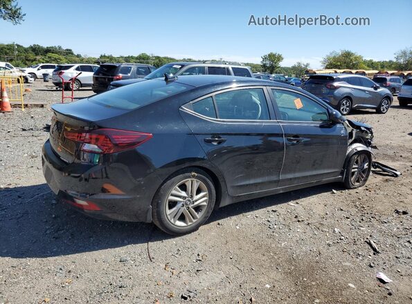 KMHD84LF2LU107111 2020 HYUNDAI ELANTRA Black Հետևի աջ