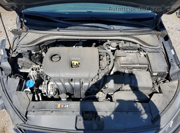 KMHD84LF2LU107111 2020 HYUNDAI ELANTRA Black Սալոնի հետևի տեսք