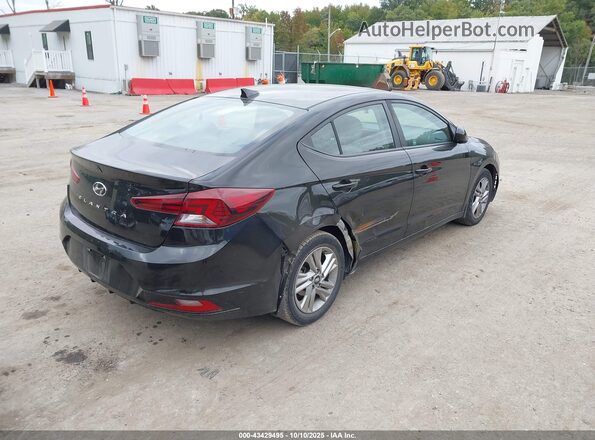 KMHD84LF3LU107120 2020 HYUNDAI ELANTRA Черный Задняя правая четверть