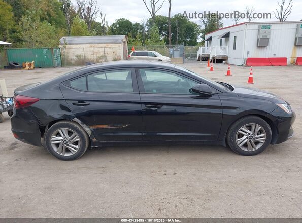 KMHD84LF3LU107120 2020 HYUNDAI ELANTRA Черный Панорамный вид салона 360°
