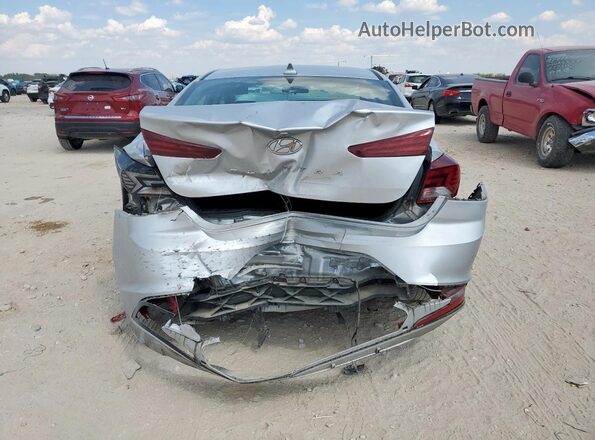KMHD84LF5KU858458 2019 HYUNDAI ELANTRA Silver Rear view