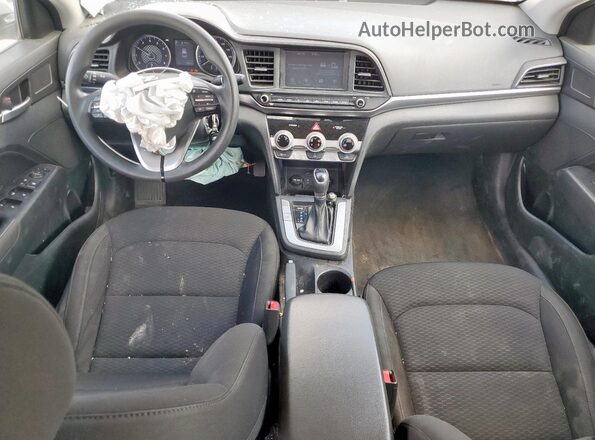 KMHD84LF5KU858458 2019 HYUNDAI ELANTRA Silver Dashboard view