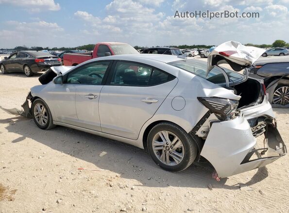 KMHD84LF5KU858458 2019 HYUNDAI ELANTRA Silver Rear left
