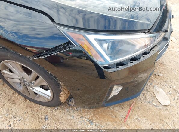 KMHD84LF5LU986670 2020 HYUNDAI ELANTRA Black Front view