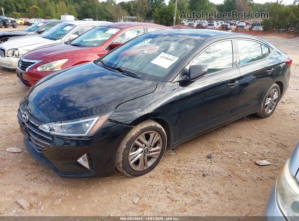 KMHD84LF5LU986670 2020 HYUNDAI ELANTRA Black Front left