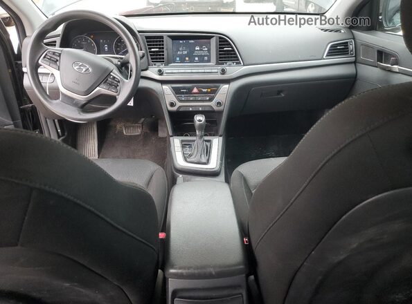 KMHD84LF8JU678955 2018 HYUNDAI ELANTRA Черный 