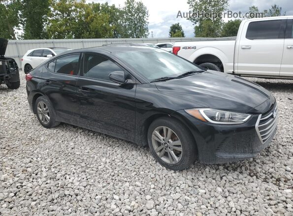 KMHD84LF8JU678955 2018 HYUNDAI ELANTRA Черный 