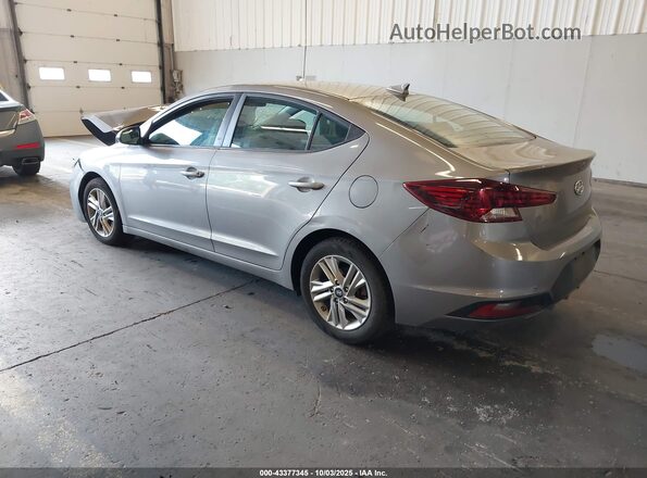 KMHD84LFXLU099324 2020 HYUNDAI ELANTRA Silver Trasero izquierdo