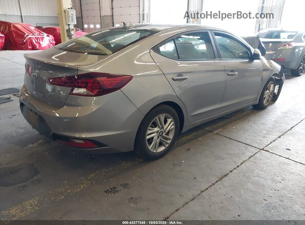 KMHD84LFXLU099324 2020 HYUNDAI ELANTRA Silver Trasero derecho