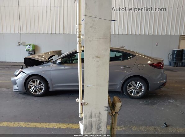 KMHD84LFXLU099324 2020 HYUNDAI ELANTRA Silver Vista interior de 360 grados