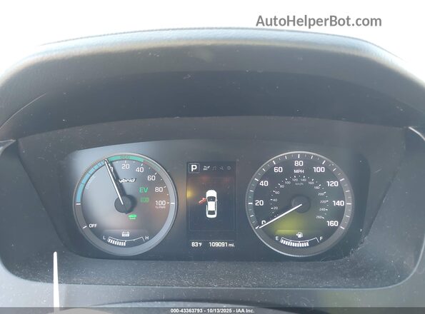 KMHE24L1XGA020851 2016 HYUNDAI SONATA HYBRID Silver 