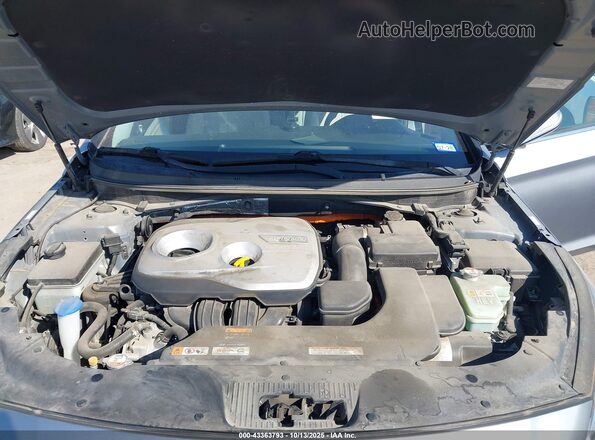 KMHE24L1XGA020851 2016 HYUNDAI SONATA HYBRID Silver 