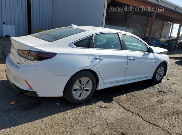 KMHE24L33KA091688 2019 HYUNDAI SONATA White Задня права чверть