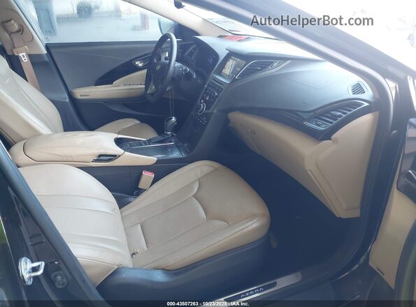 KMHFH4JG1HA583153 2017 HYUNDAI AZERA Black Vista interior delantera