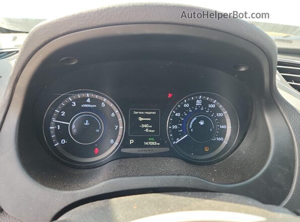 KMHFH4JG3HA591531 2017 HYUNDAI AZERA White 