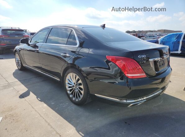 KMHG34JA4JU043220 2018 GENESIS G90 Black 