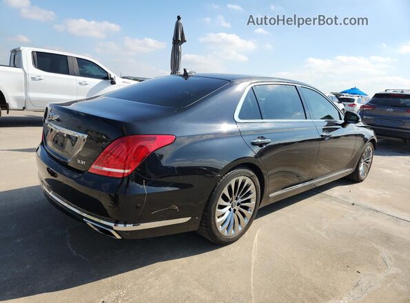 KMHG34JA4JU043220 2018 GENESIS G90 Black 