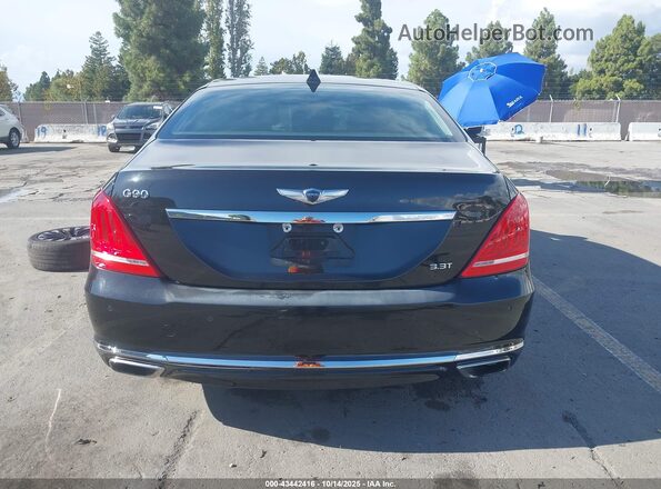 KMHG34JAXJU044890 2018 GENESIS G90 Black 