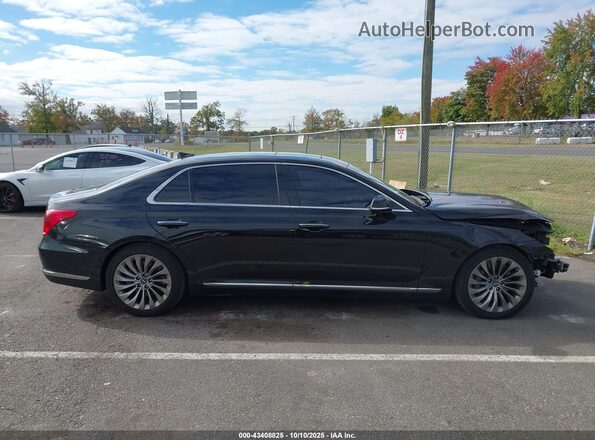 KMHG54JH5KU052811 2019 GENESIS G90 Black Vista interior trasera