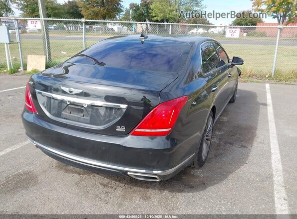 KMHG54JH5KU052811 2019 GENESIS G90 Black Trasero derecho