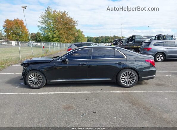 KMHG54JH5KU052811 2019 GENESIS G90 Black Vista interior de 360 grados