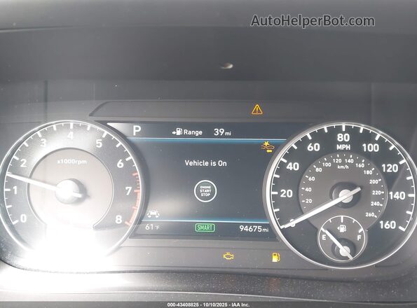 KMHG54JH5KU052811 2019 GENESIS G90 Black 