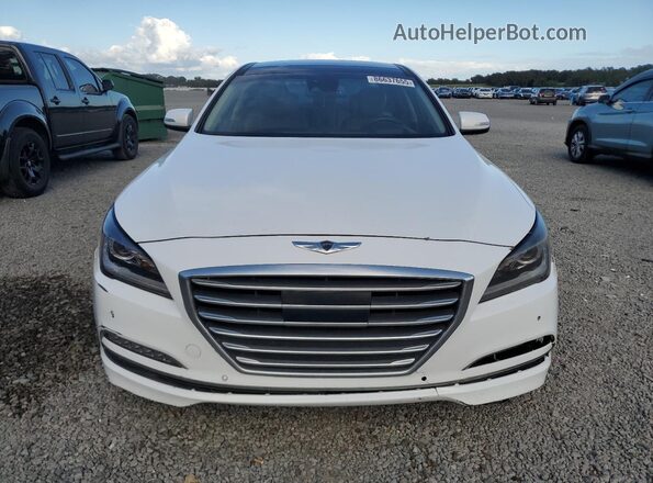 KMHGN4JE7GU107515 2016 HYUNDAI GENESIS White Widok z przodu