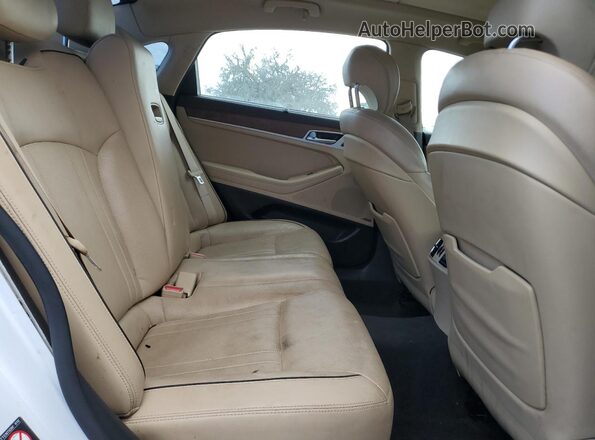 KMHGN4JE7GU107515 2016 HYUNDAI GENESIS White Widok tylnych siedzeń