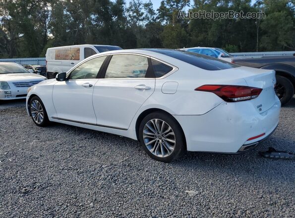 KMHGN4JE7GU107515 2016 HYUNDAI GENESIS White Tył lewy