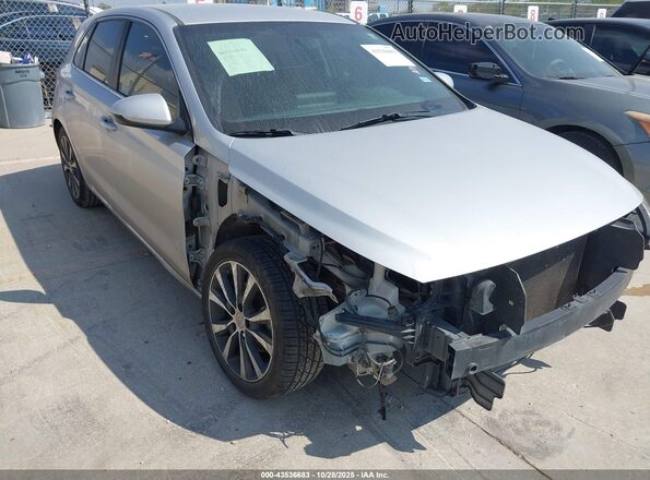 KMHH35LE2JU013918 2018 HYUNDAI ELANTRA GT Gray 