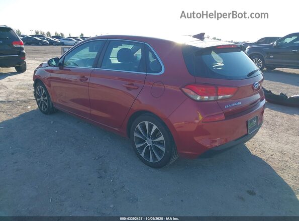 KMHH35LE2KU089415 2019 HYUNDAI ELANTRA GT Red Задня ліва чверть