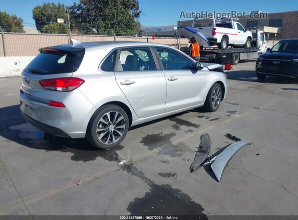 KMHH35LE4JU025407 2018 HYUNDAI ELANTRA GT Silver Հետևի աջ