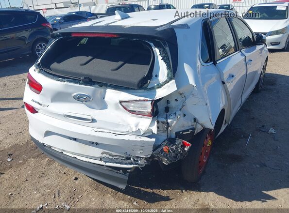 KMHH35LE8KU088253 2019 HYUNDAI ELANTRA GT White წინა ხედი