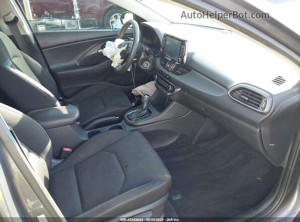 KMHH35LE8KU104144 2019 HYUNDAI ELANTRA GT Gray Widok wnętrza z przodu