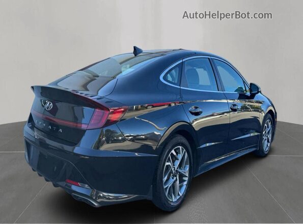 KMHL14JA8NA213980 2022 HYUNDAI SONATA Black Delantero derecho