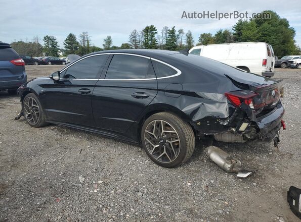 KMHL14JC0NA220519 2022 HYUNDAI SONATA Black 