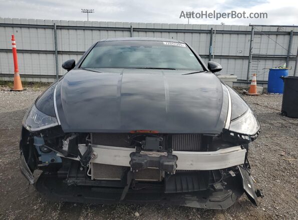 KMHL14JC0NA220519 2022 HYUNDAI SONATA Black 